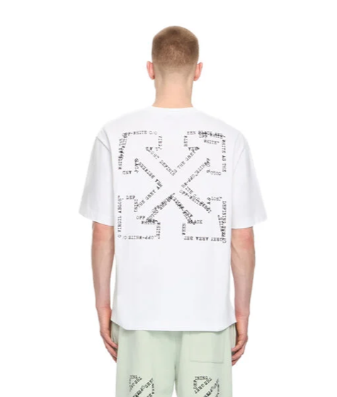 OFF WHITE 44MAA120S26J00K100 MEN'S T-SHIRT WHITE