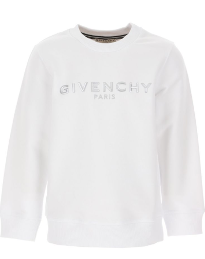 GIVENCHY H25241 KIDS SWEATSHIRT BIANCO