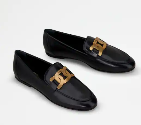 TOD'S DONNA SCARPE MOCASSINO KATE XXW79A0DD00NF5B999 NERO