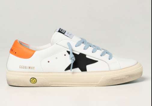 GOLDEN GOOSE GTF00112 F001993 10760 KIDS SNEAKERS (31-35) coda arancio