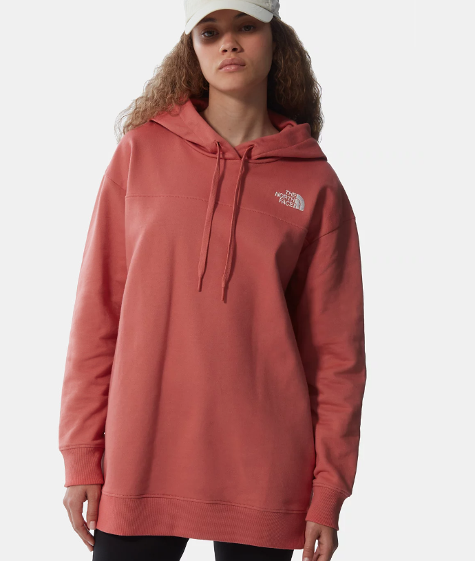 THE NORTH FACE NF0A491PUBG1 DONNA FELPA CON CAPPUCCIO ZUMU ROSA
