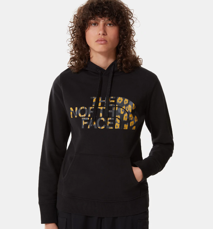 THE NORTH FACE NF0A4M7C39Y1 DONNA FELPA CAPPUCCIO STANDARD NERO