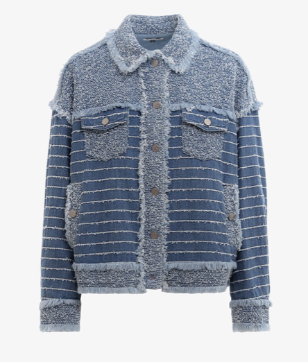 KRIZIA J1CX10568 WOMEN'S JACKET POWDER BLUE