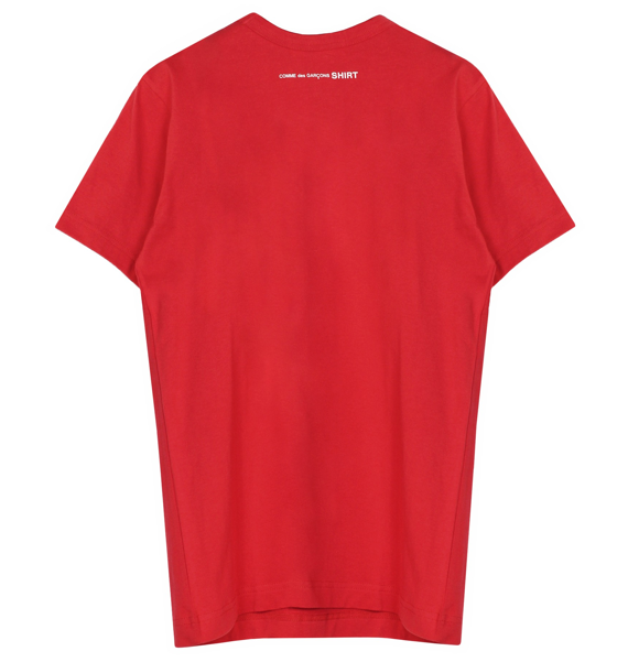 COMME DES GARCONS FI T011 S22 MEN'S T-SHIRT RED