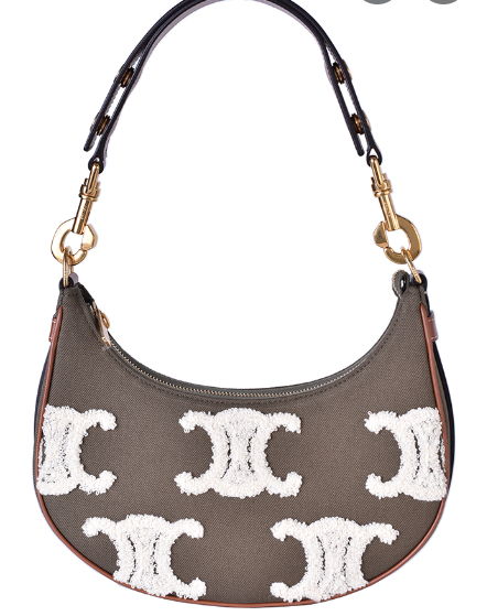 CELINE 196922EFT.15KZ KHAKI TAN WOMEN BAG 