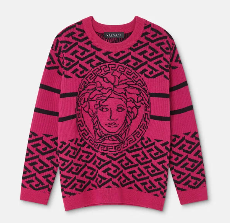 VERSACE KIDS 1000349 1A04839 5B630 KIDS SWEATSHIRT (副本)