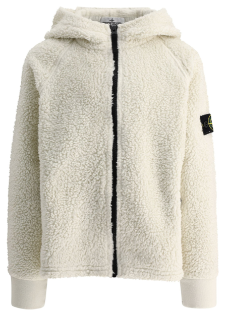 STONE ISLAND 771660343 V0097 PLASTER FLEECE HOODED 
