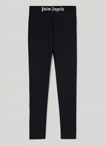 PALM ANGELS PWVG009C99FAB001 1001 CLASSIC LOGO LEGGINGS