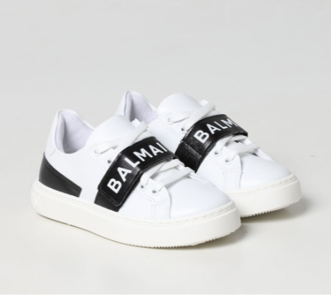 BALMAIN BS0Q26-Z1217 KIDS SHOES WHITE